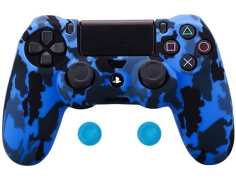 Capa Silicone Para Comando PS4 (Azul) - Multi4you® - Multi4You