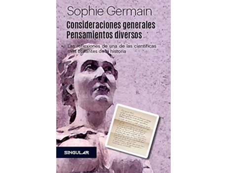 Livro Consideraciones Generales Pensamientos Diversos de Sophie Germain (Espanhol)