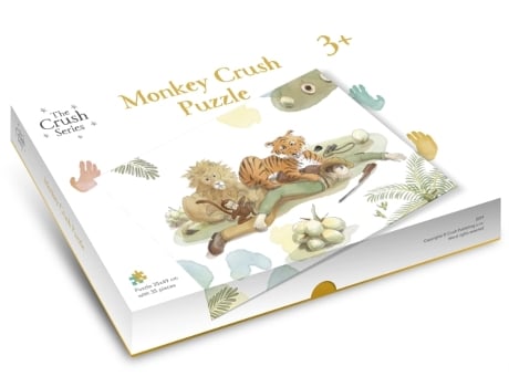 Livro Monkey Crush Puzzle de Ian Worboys (Inglês)