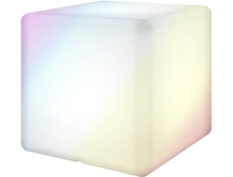 Candeeiro com Controlador de Luz Led (Branco - Luz -30x30x30 cm)