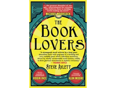 Livro The Book Lovers de Steve Aylett (Inglês)