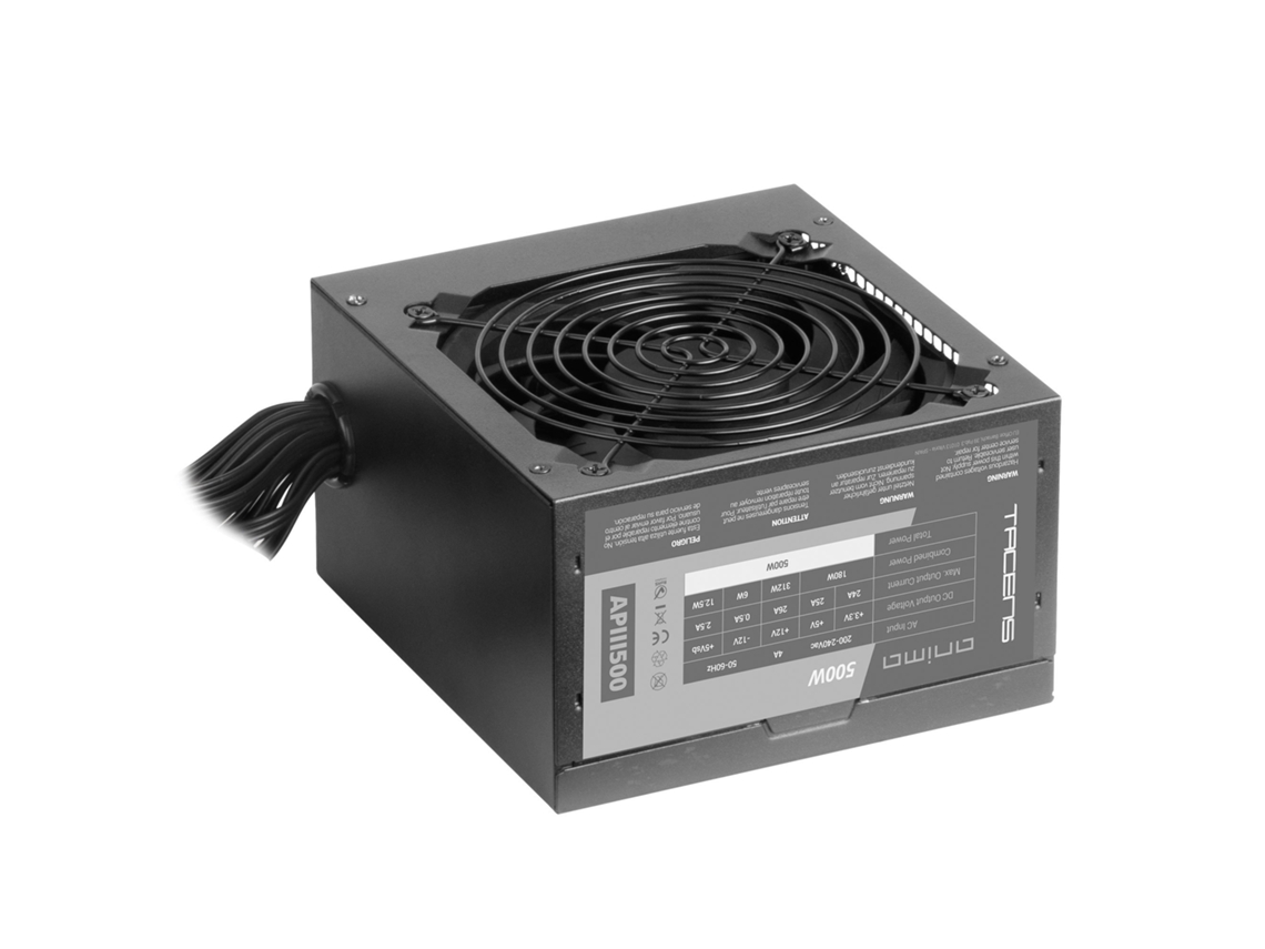 Fonte De Alimentação TACENS ANIMA APIII500 (ATX - 500 W - 85 Plus ...