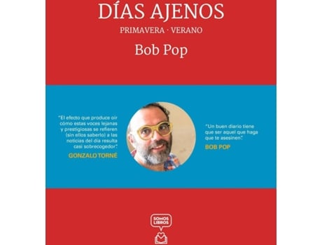 Livro Días Ajenos de Pop Bob (Espanhol)