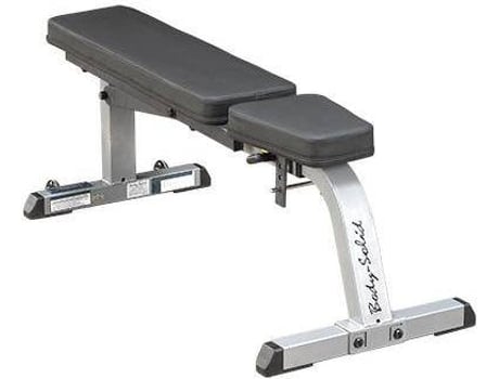 Banco de Musculação BODY-SOLID  Heavy Duty Flat Incline ( 132x53,4x43,2 cm)