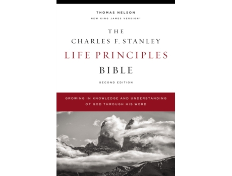 Livro the nkjv, charles f. stanley life principles bible, 2nd edition, hardcover, comfort print de charles stanley (inglês)