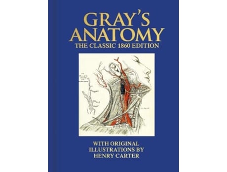 Livro Grays Anatomy de Henry Gray (Inglês - Capa Dura)