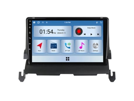 Autorrádio Multimédia 6Gb Ram 128Gb Rom Carplay ROVERONE para Dodge Journey 2009-2012 Carro Rádio Bluetooth Gps Navegação