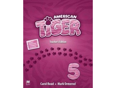 Livro american tiger level 5 teacher's edition pack de mark ormerod,carol read (inglês)