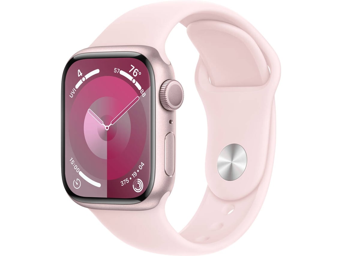 Relogio apple watch serie 6 44 mm cor prata