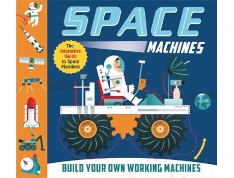 Livro Space Machines de Ian Graham (Inglês - Capa Dura)