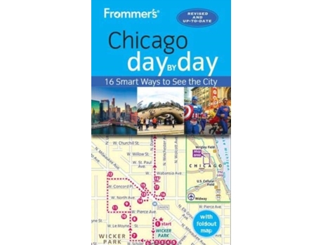 Livro frommer's chicago day by day de kate silver (inglês)