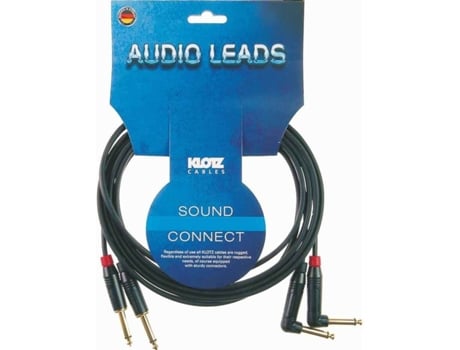 Cabo Audio KLOTZ Kmpr0600 Leads 2 Jack/2 Jack (6 m)