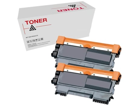 Pack 2 Toners Compatíveis Brother TN2220/TN2210/TN2010/TN450