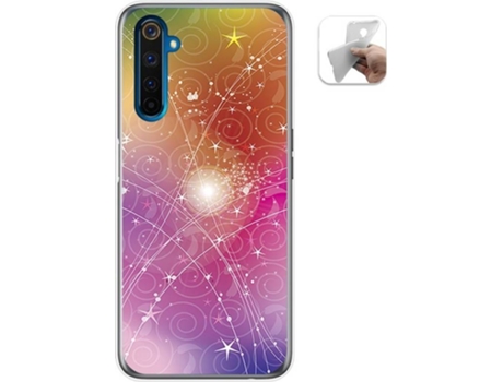 Capa Realme 6 Pro TUMUNDOSMARTPHONE Abstrato Multicor