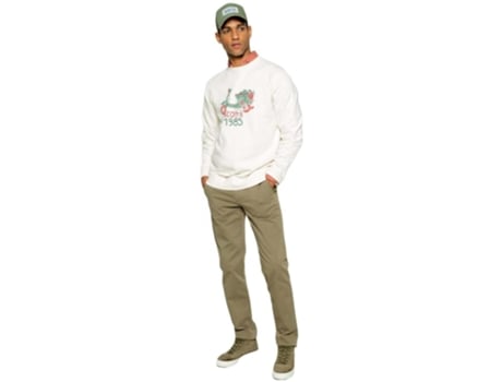 Sweatshirt de Homem SCOTTA Tour Branco (XL)