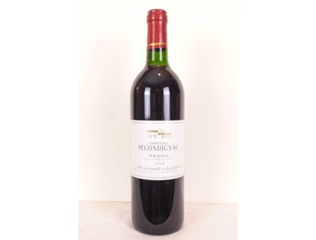 Vinho Tinto CHÂTEAU SEGONDIGNAC 1998 (75 cl - 1 unidade)