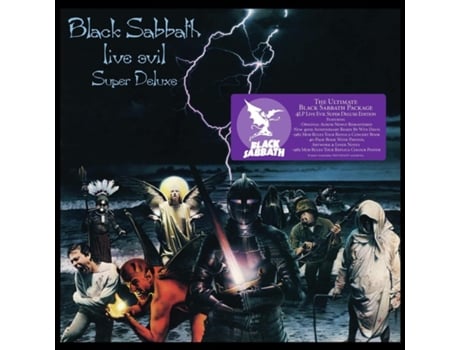 Black Sabbath Live Evil 4Lp Vinil Edição Deluxe WARNER RECORDS