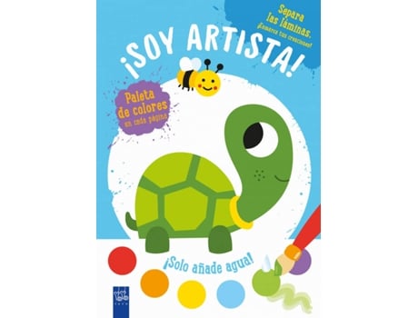 Livro ¡Soy Artista! Tortuga de  (Espanhol)