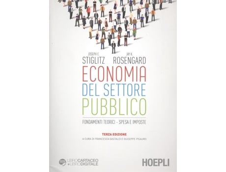 Livro Economia Del Settore Pubblico de Joseph E. Stiglitz (Italiano)