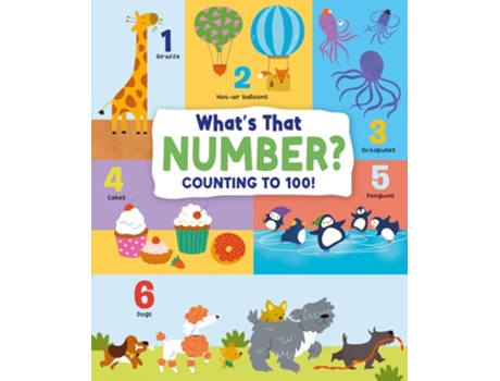 Livro Whats That Number? Counting To 100! de John Allan (Inglês - Capa Dura)