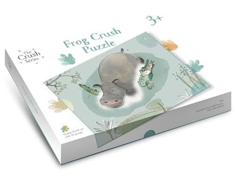 Livro Frog Crush Puzzle de Ian Worboys (Inglês)