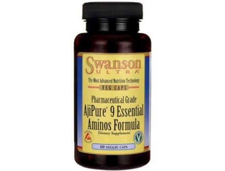 Swanson Ajipure 9 Essential Aminos Formula 60 Cápsula 75 Gr