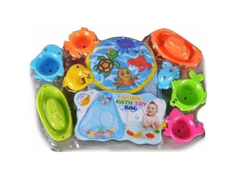 Saco Com Brinquedos Banho Happy Water KAICHI