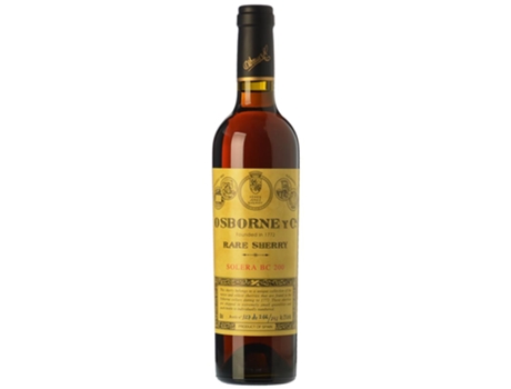 Generoso OSBORNE Osborne Rare Sherry Oloroso Solera Bc 200 Manzanilla-Sanlúcar de Barrameda 0.5 L (1 unidade)