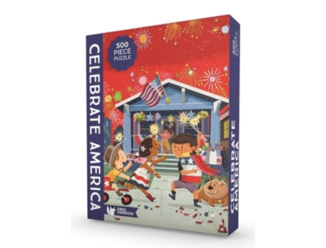 Livro Celebrate America Puzzle de Gibbs Smith Gift (Inglês)