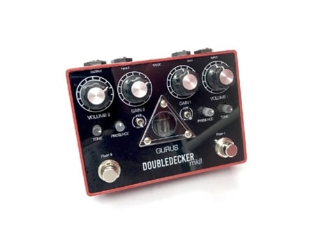 Foxgear Doubledecker Mkii Tube-Powered Dual Overdrive Distortion Pedal