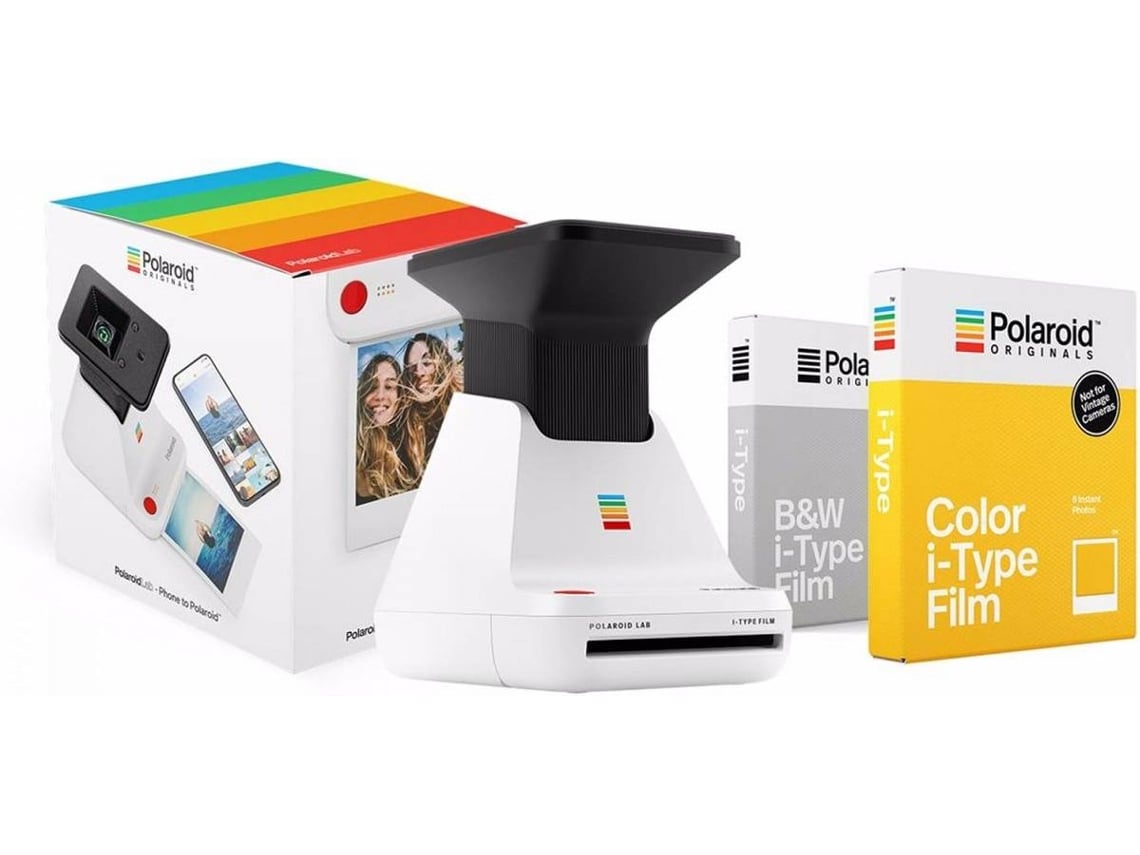 Kit Máquina Fotográfica Instantânea POLAROID Lab Everything Box