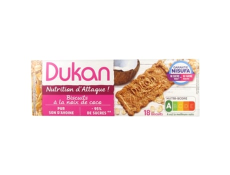 DUKAN Galletas de Coco 18 Galletas