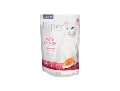 Piper Alimento em Patê para Gato Adulto Salmão (Quantidade: 400 g)