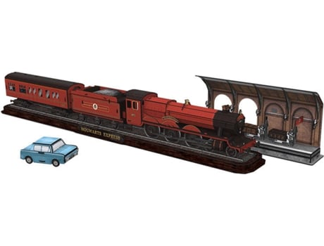 Puzzle 3D  Hogwarts Express (Idade Minima: 8 anos - 180 peças)