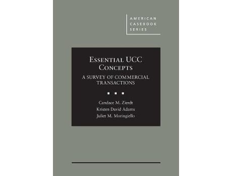 Livro essential ucc concepts de candace zierdt,kristen david adams,juliet m. moringiello (inglês)