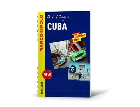 Livro cuba marco polo travel guide - with pull out map de marco polo (inglês)