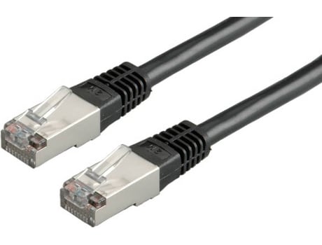 Cabo de Rede ROTRONIC (RJ45 - 50 cm - Preto)