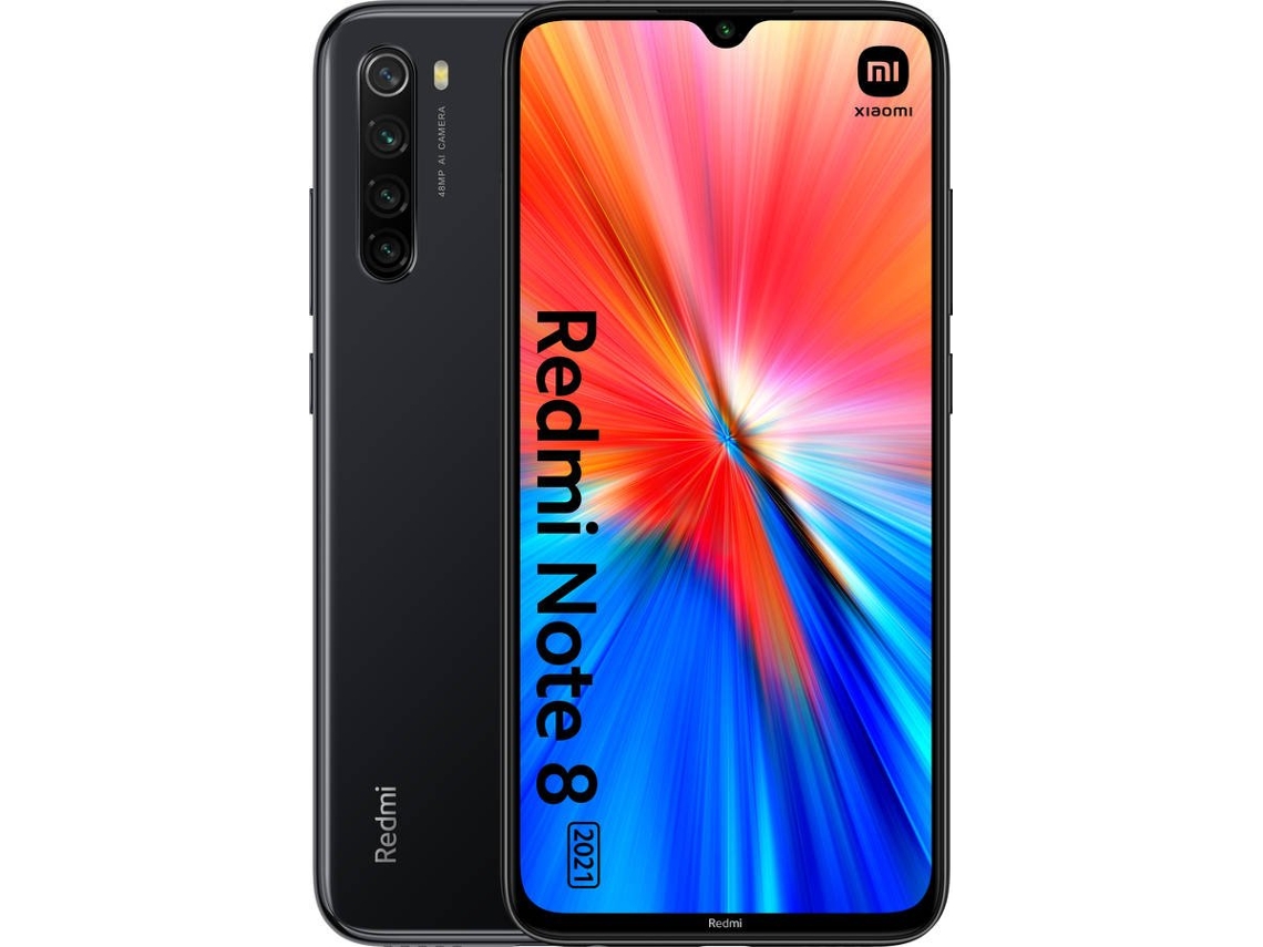 Smartphone Xiaomi Redmi Note 8 2021 Outlet Grade A 63 4 Gb 64 Gb Preto Wortenpt 8399