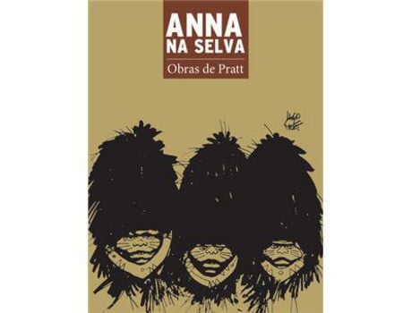 Livro Anna na Selva de Hugo Pratt ( Português )