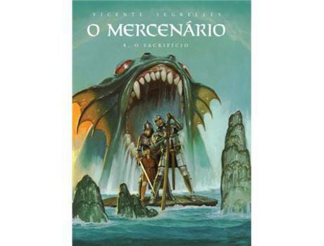 Livro O Mercenário - Livro 4: O Sacrifício de Vicente Segrelles ( Português )