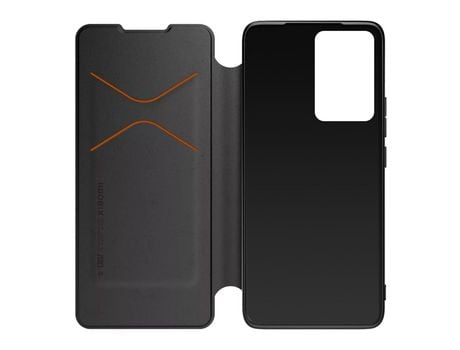 Capa para Xiaomi 13 Lite Aba Porta-Cartões Alça Incluída MADE FOR XIAOMI Preta