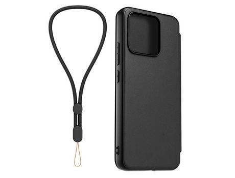 Capa para Xiaomi 13 Aba Porta-Cartões Alça Incluída MADE FOR XIAOMI Preta