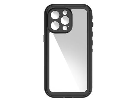 Capa Integral para iPhone 13 Pro Max Impermeável Ip68 REDPEPPER Contorno Preto