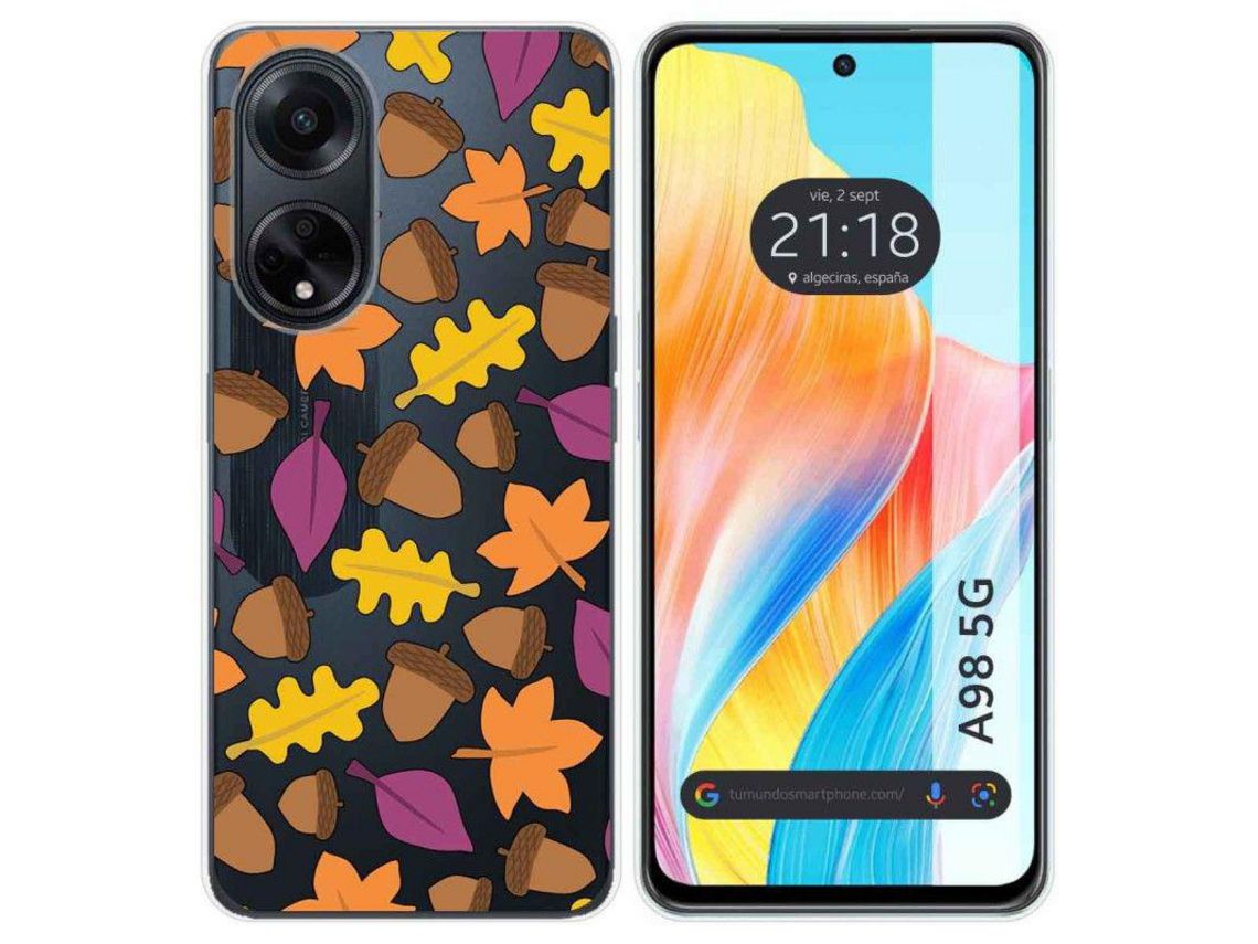 Funda móvil - Oppo A98 5G TUMUNDOSMARTPHONE, Oppo, Oppo A98 5G, Multicolor