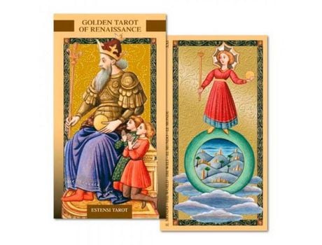 Livro Golden Tarot Of The Renaissance de Berti Giordano (Francês)