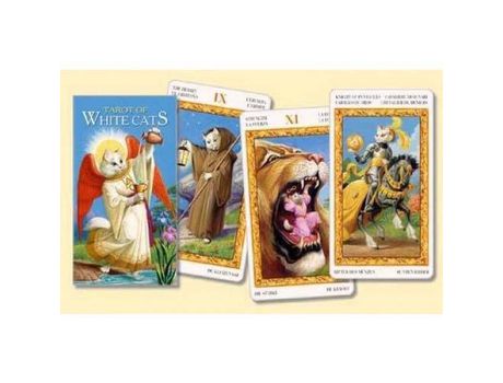 Livro Tarot Of White Cats de S Baraldi (Inglês)