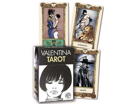 Livro Valentina Tarot de Guido Crepax e Antonio Crepax (Espanhol)