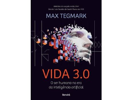 Livro Vida 3.0 O Ser Humano na Era Da Int. Artificial de TEGMARK, MAX (Português-Brasil)