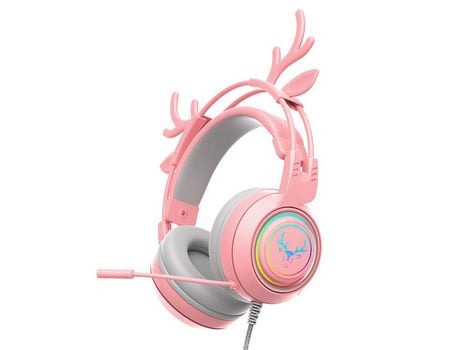 Auriculares Bluetooth  NANA SY-G25S (Over Ear - Microfone - Rosa)