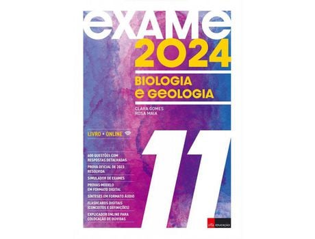 Livro Exame 2024 - Biologia Geologia 11 º Ano de Clara Gomes, Fernando Braguez Da Costa ( Português )